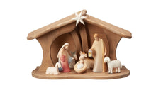 Leonardo Krippe Set 9 teilig Familienstall Luce