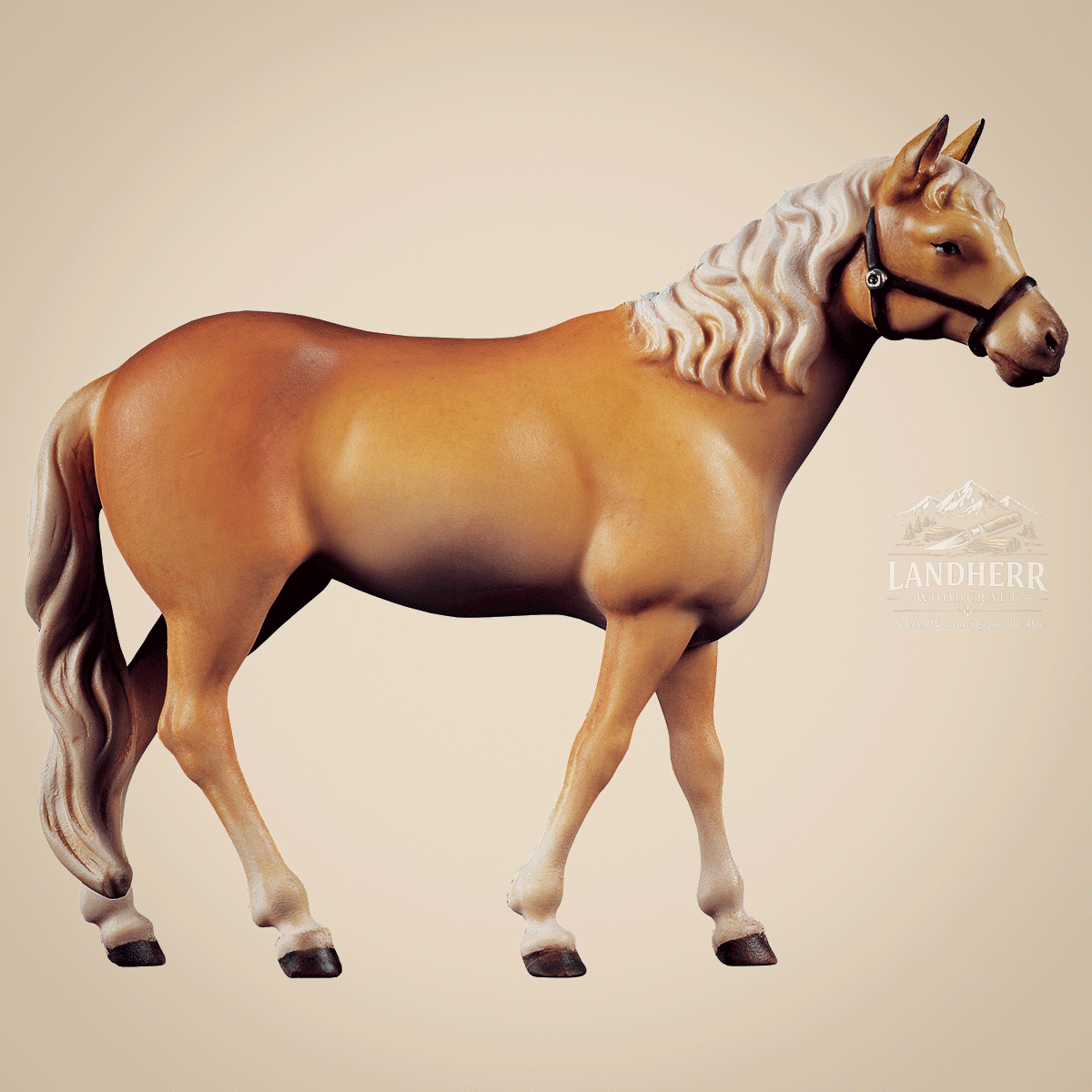 Hirten-Krippe-Pferd