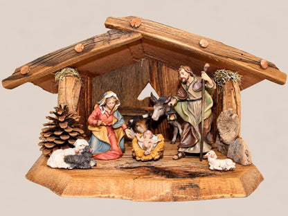 Krippenset-Ulrich-Krippe-9-teilig-Stall-Scheiderer-43
